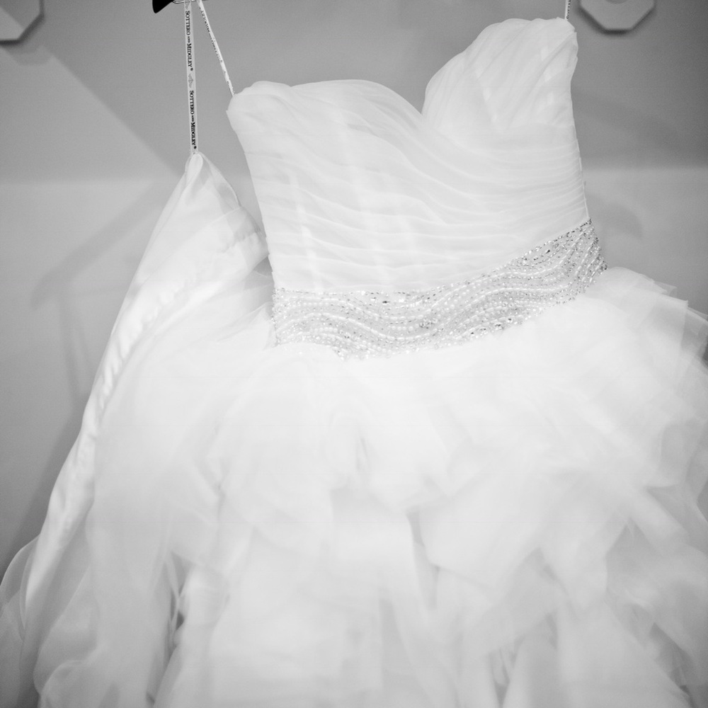 Elegant White Wedding Gown Sottero and Midgley